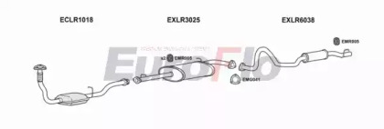 Система выпуска ОГ EuroFlo LRDEF25D 7029B